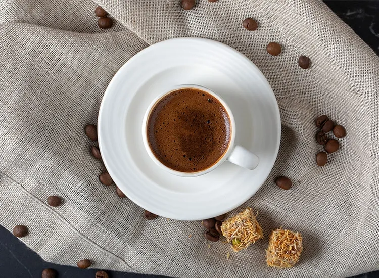 DUBLE DAMLA SAKIZLI TÜRK KAHVESİ